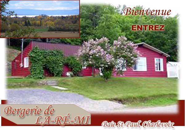 Maison Baie St-Paul: Bergerie de LA-RÉ-MI Superbe maison à louer à Baie St-Paul en Charlevoix, pouvant accueillir 8 personnes. Hébergement et location touristique 4 saisons, Baie Saint-Paul Charlevoix.